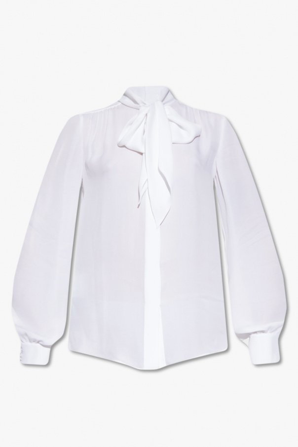 Moschino Silk aus shirt