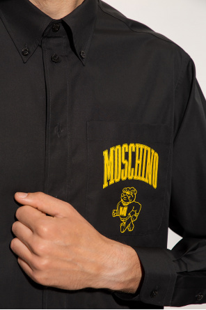 Moschino Y-stripe polo shirt