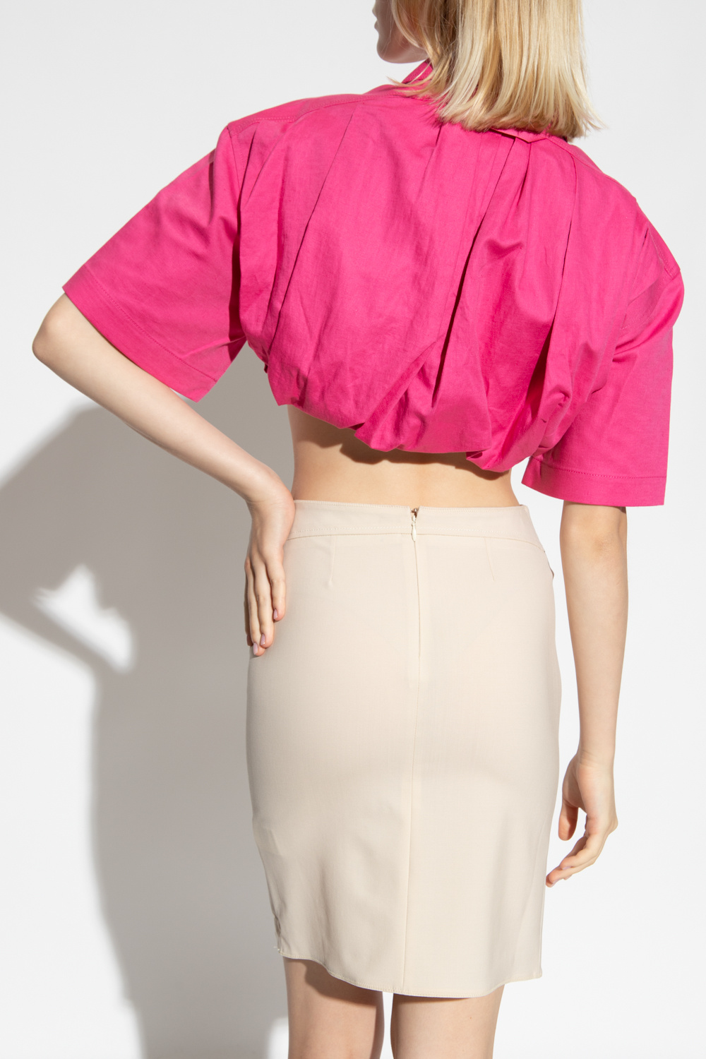 Jacquemus ‘Silpa’ crop shirt