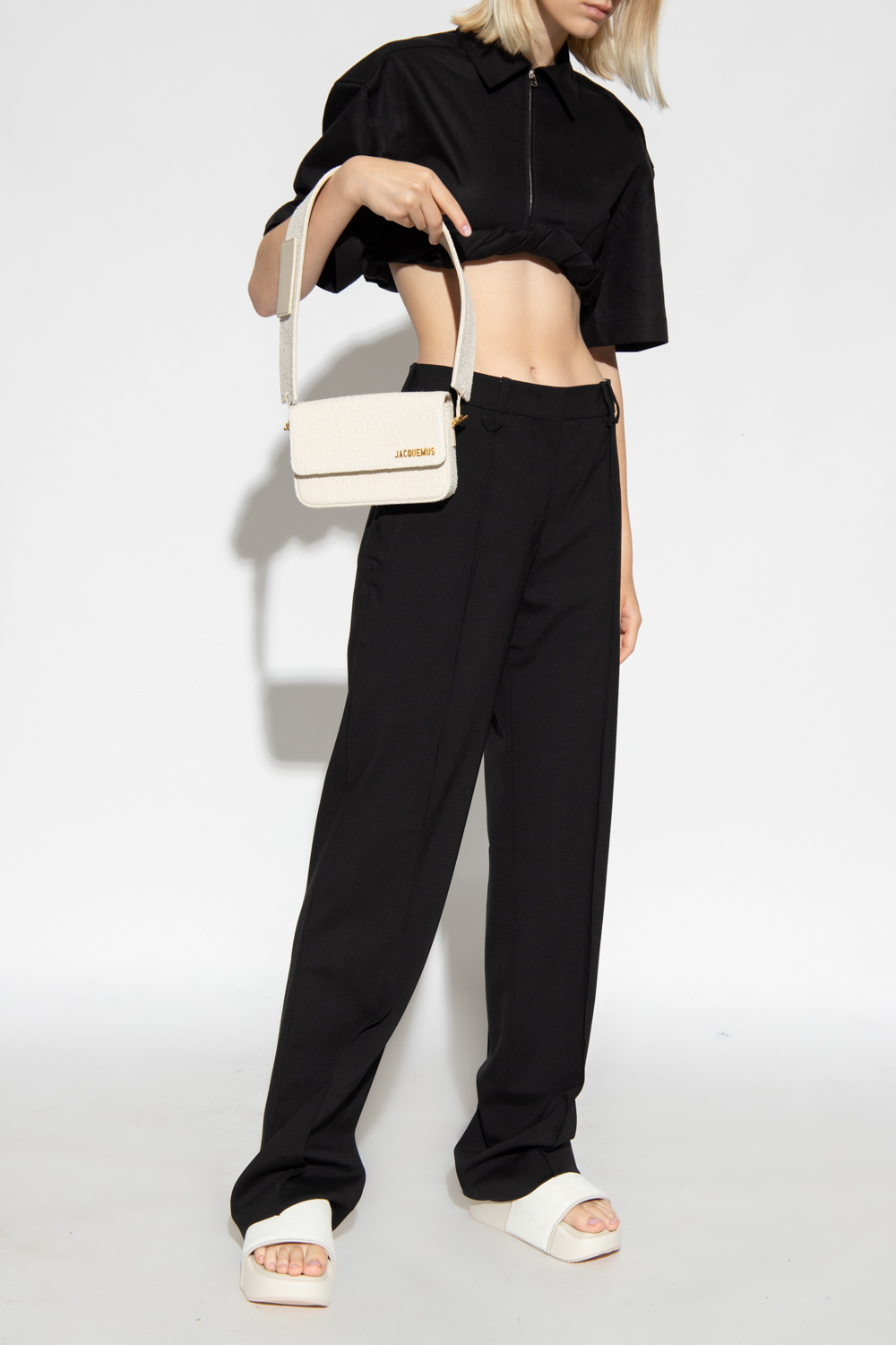 Jacquemus ‘Silpa’ crop shirt