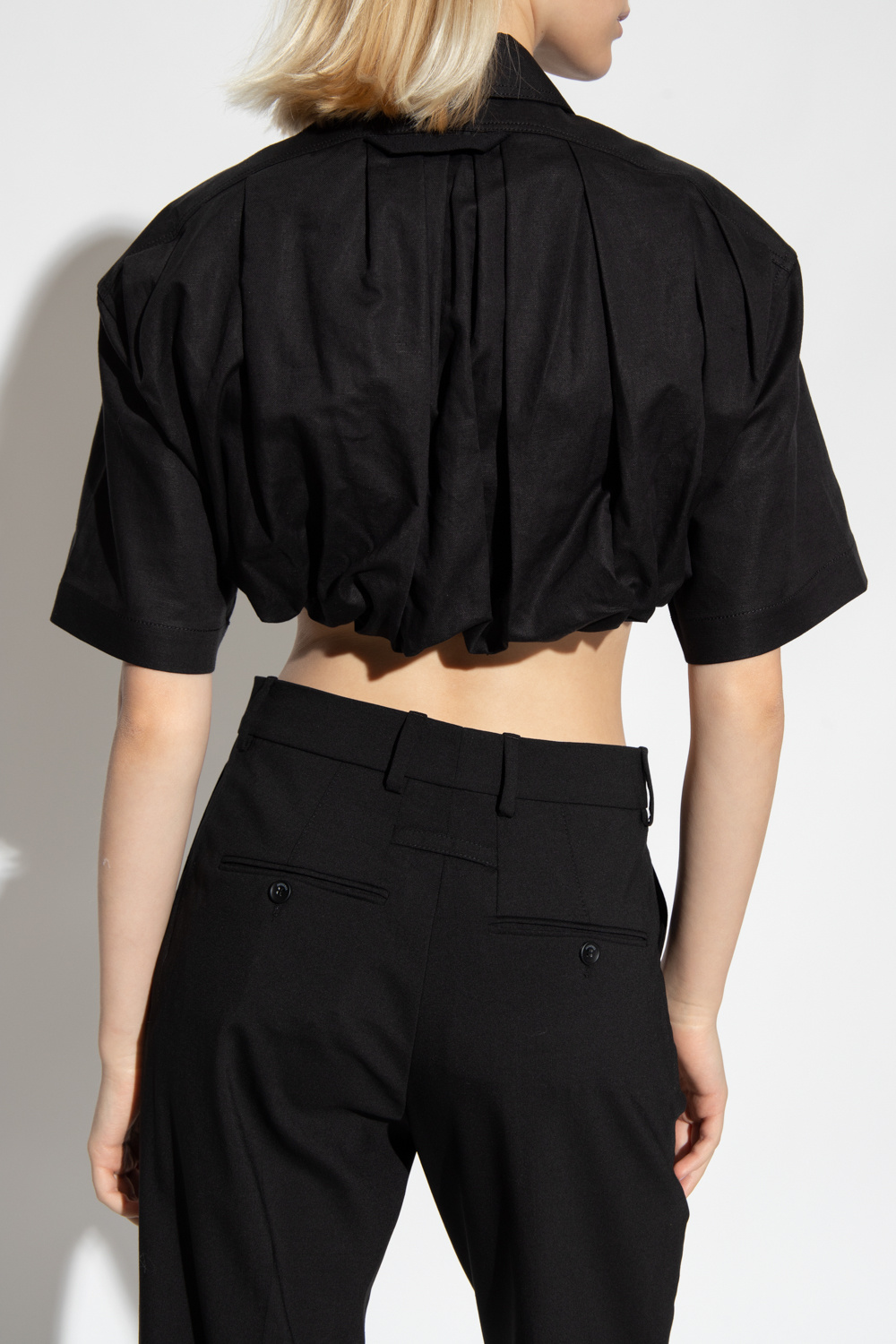 Jacquemus ‘Silpa’ crop shirt