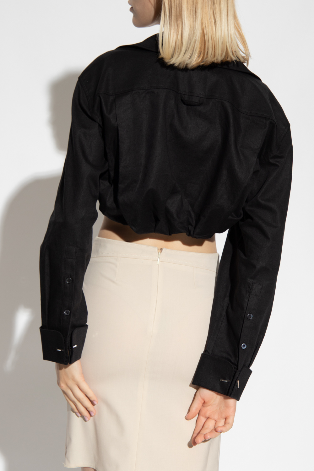 Jacquemus ‘Machou’ crop shirt