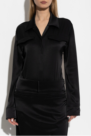 Courrèges Bodysuit with pockets