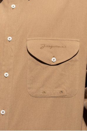 Jacquemus ‘Mazzolu’ shirt Fuzzy with logo