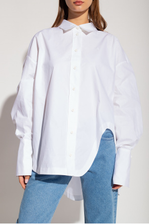 The Attico ‘Diana’ oversize Printed shirt