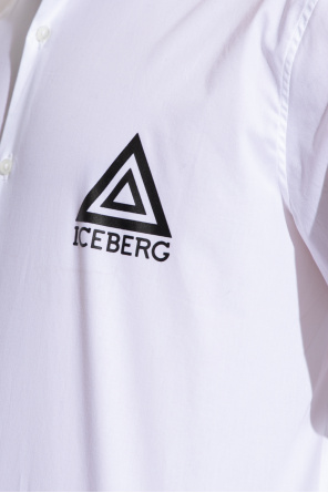 Iceberg shirt carbon with logo