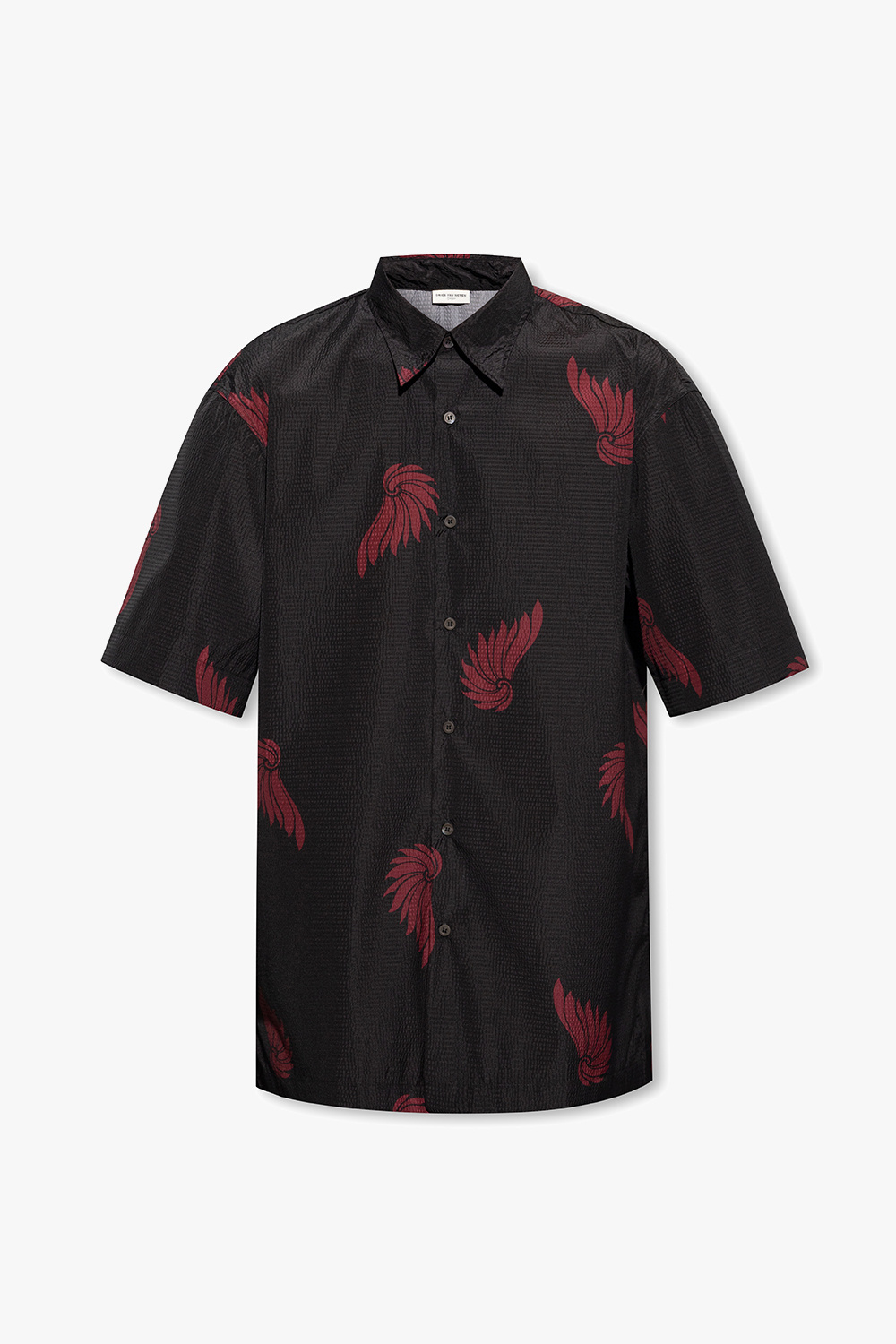 Dries Van Noten Short-sleeved Stretch shirt