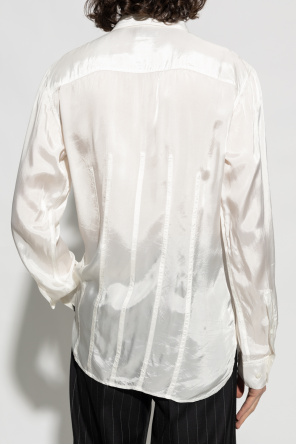 Dries Van Noten Rosetta Getty floral-print long-sleeve shirt