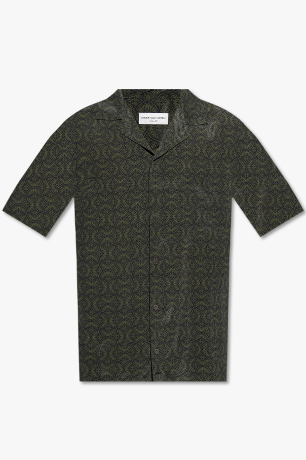 Dries Van Noten Shirt gingham with short sleeves