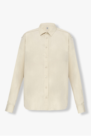 D4.0 wing-tip cotton shirt