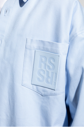 Raf Simons aspeto Shirt with logo