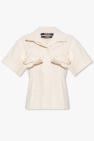 Jacquemus cream ‘Artichaut’ short-sleeved shirt