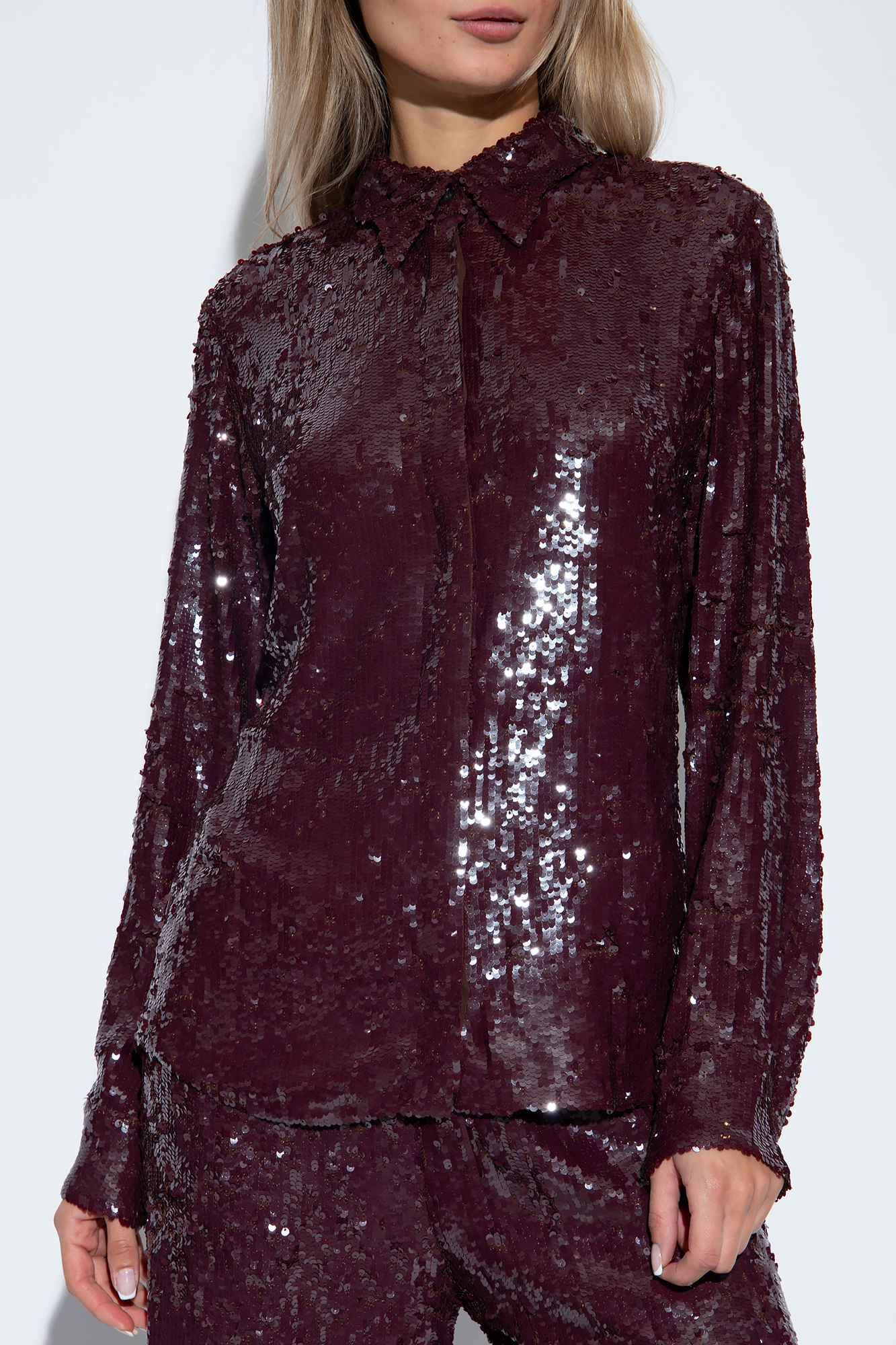 Dries Van Noten Sequinned shirt