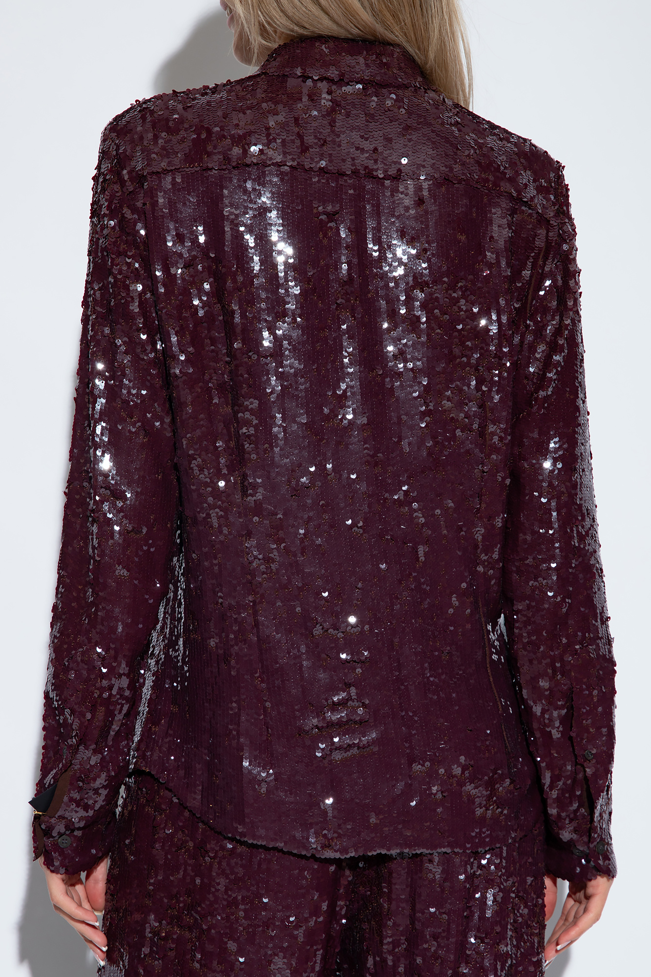 Dries Van Noten Sequinned shirt