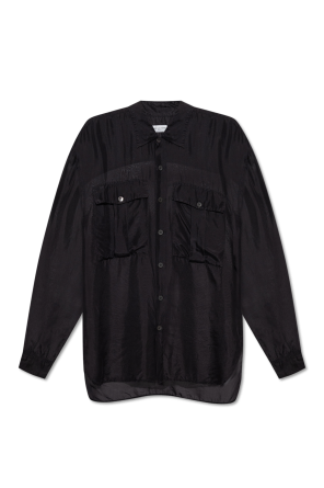 Loose-fitting silk shirt od Jacquemus WOMEN JACKETS LEATHER