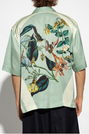 Peyton check print jacket Floral shirt