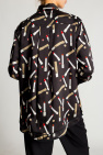 MSGM abstract print hoodie Printed shirt