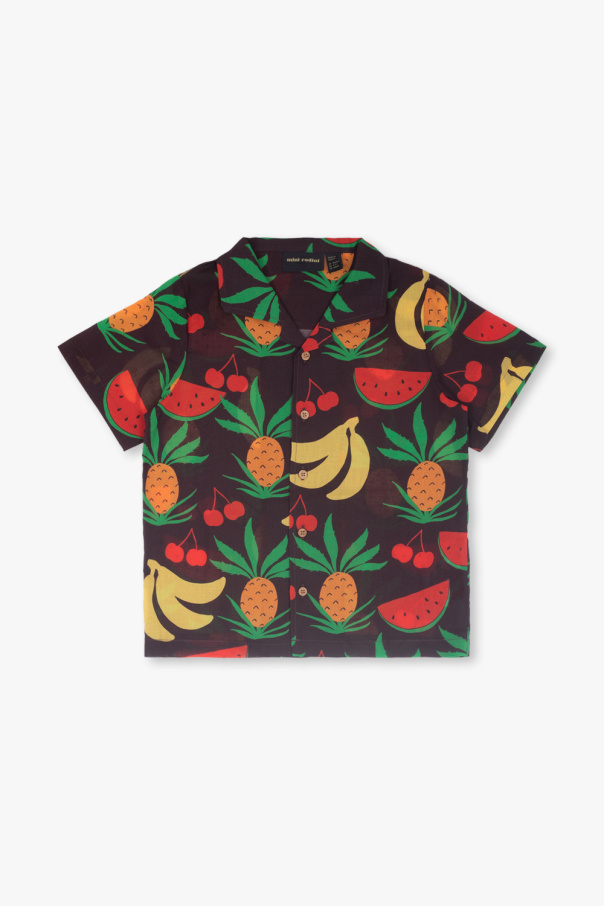 Mini Rodini sandro Shirt with motif of fruits
