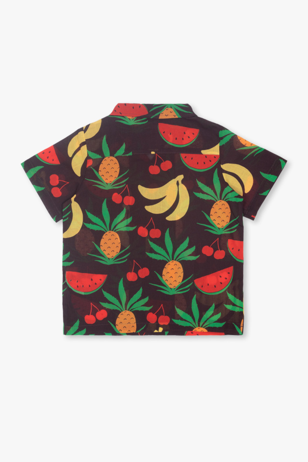 Mini Rodini sandro Shirt with motif of fruits