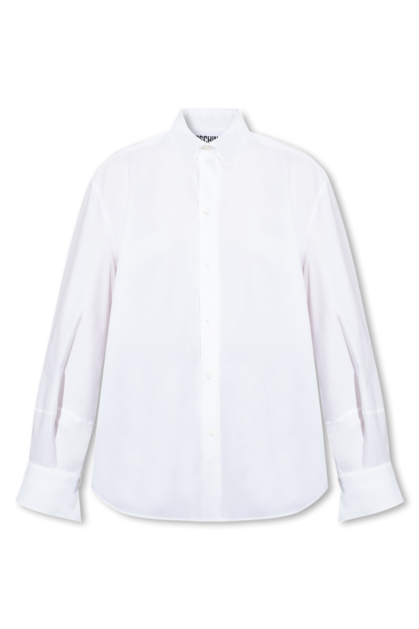 Moschino Relaxed-fitting cotton shirt