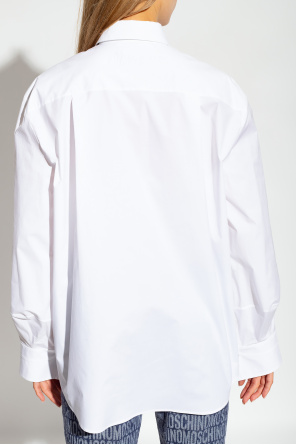 Moschino Relaxed-fitting cotton shirt