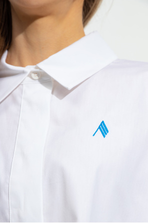 The Attico ‘Jill’ shirt with logo