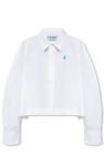 The Attico ‘Jill’ shirt with logo