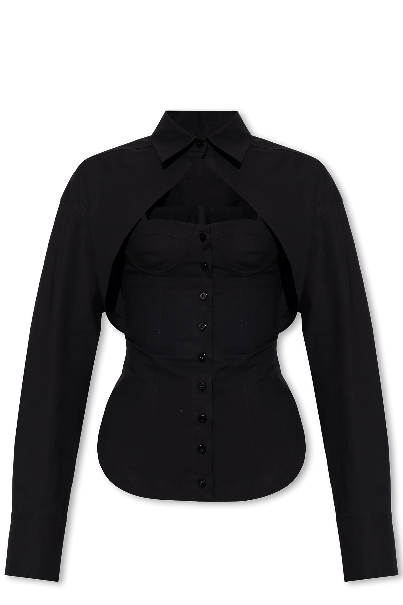 Black Cotton shirt The Attico - Napapijri Box hoodie in gray Exclusive to  ASOS - Domaine-pignadaShops Malta