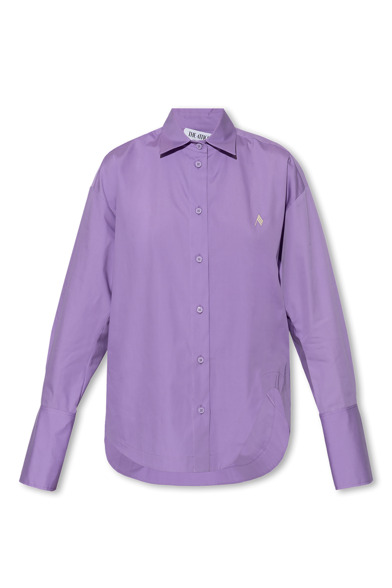 The Attico ‘Eliza’ shirt tiger with logo