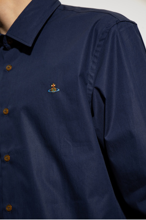 Vivienne Westwood shirt trim with logo