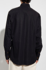 Vivienne Westwood Rick Owens leather sleeve zipped jacket