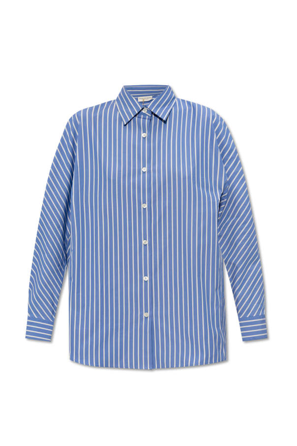 Loose-fitting shirt od Shirt with stitching
