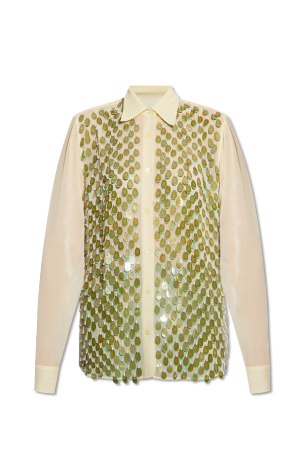 Shirt with sequins od Dries Van Noten