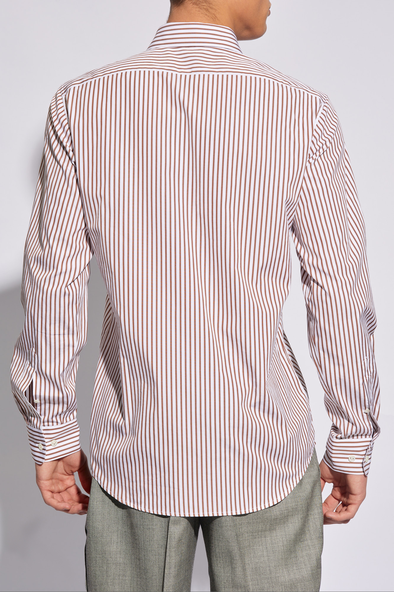 Dries Van Noten Striped printed shirt