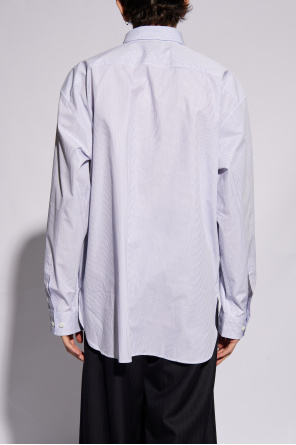 Dries Van Noten Shirt with pinstripes