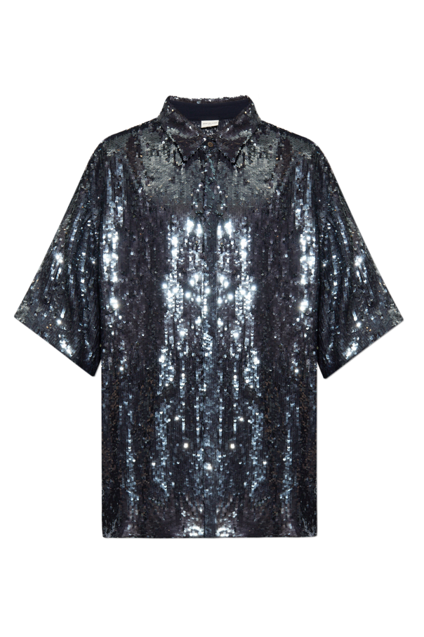 Sequinned shirt od A new dimension of mens fashion