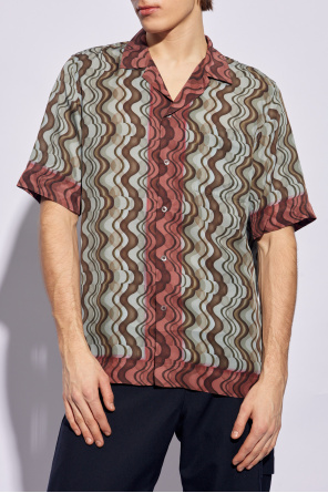 Dries Van Noten Sunnei colour-block stripe T-shirt