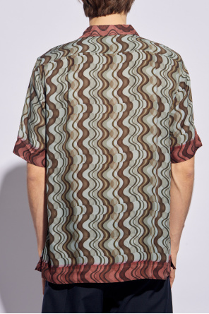 Dries Van Noten Sunnei colour-block stripe T-shirt
