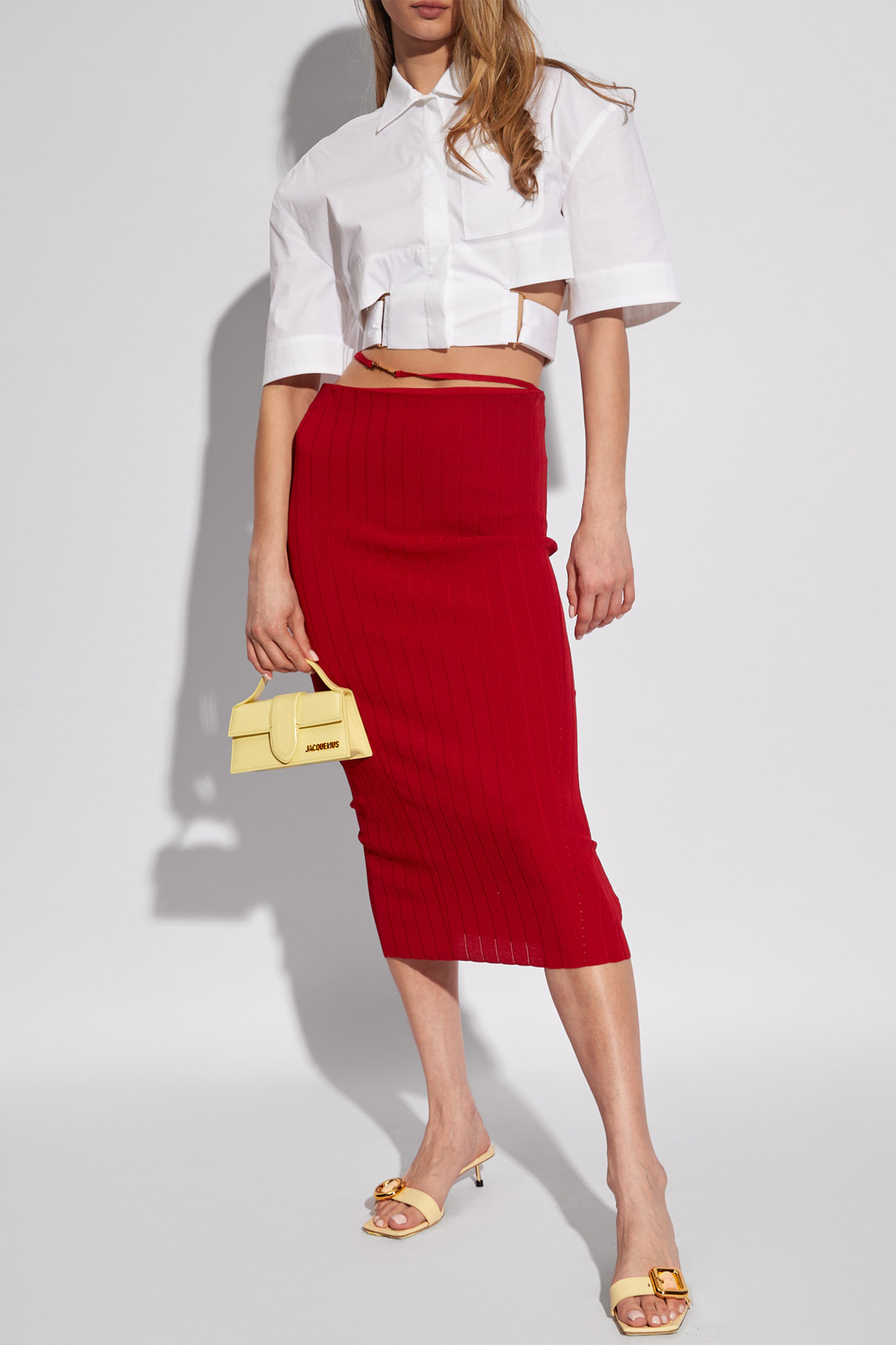 Jacquemus ‘Bari’ cropped shirt