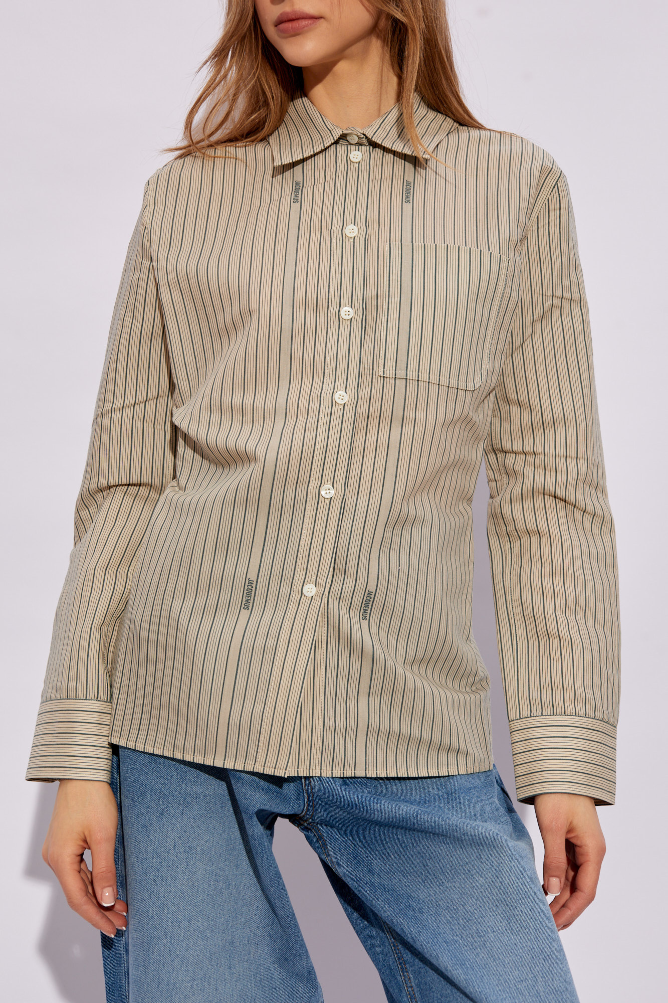 Jacquemus Cotton shirt with opening