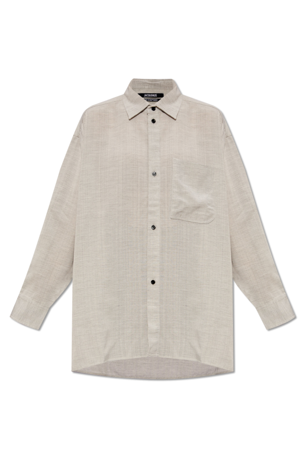 Jacquemus ‘Poche’ oversize Half shirt