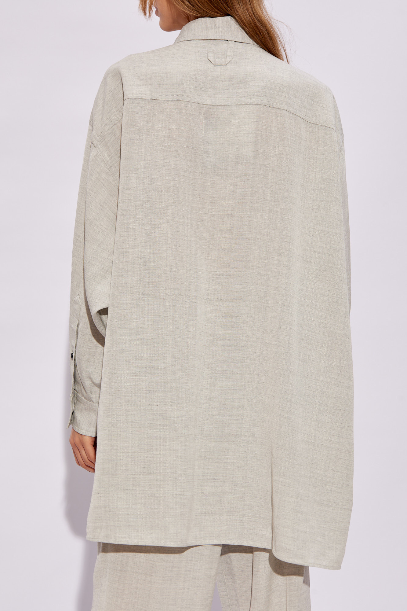 Jacquemus ‘Poche’ oversize Half shirt