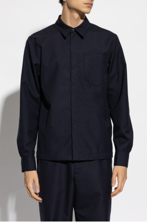 Dries Van Noten Wool shirt with pocket