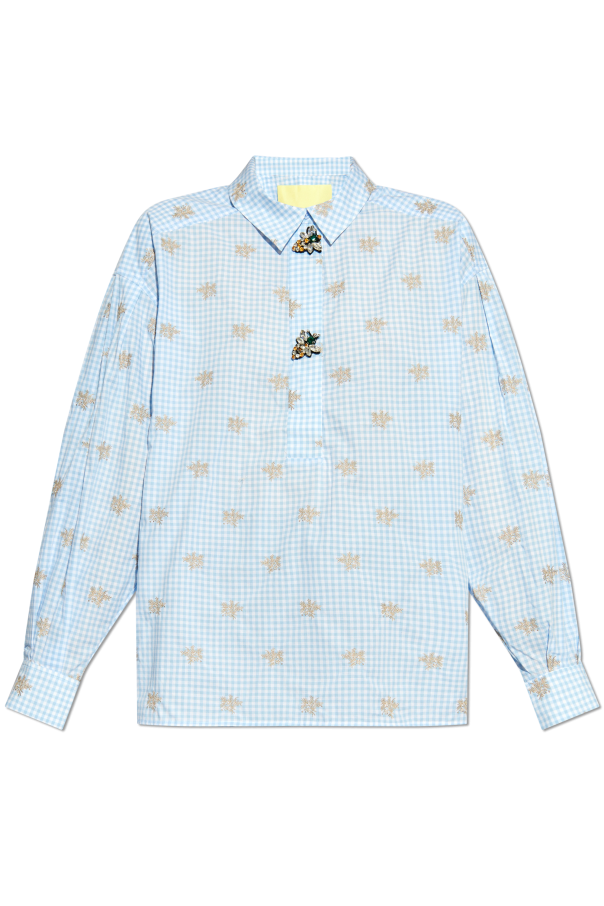 Munthe Checkered pattern shirt
