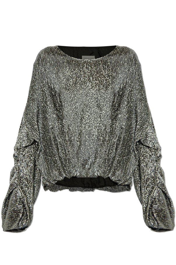 Dries Van Noten Cekinowy top