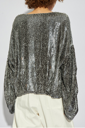 Dries Van Noten Cekinowy top