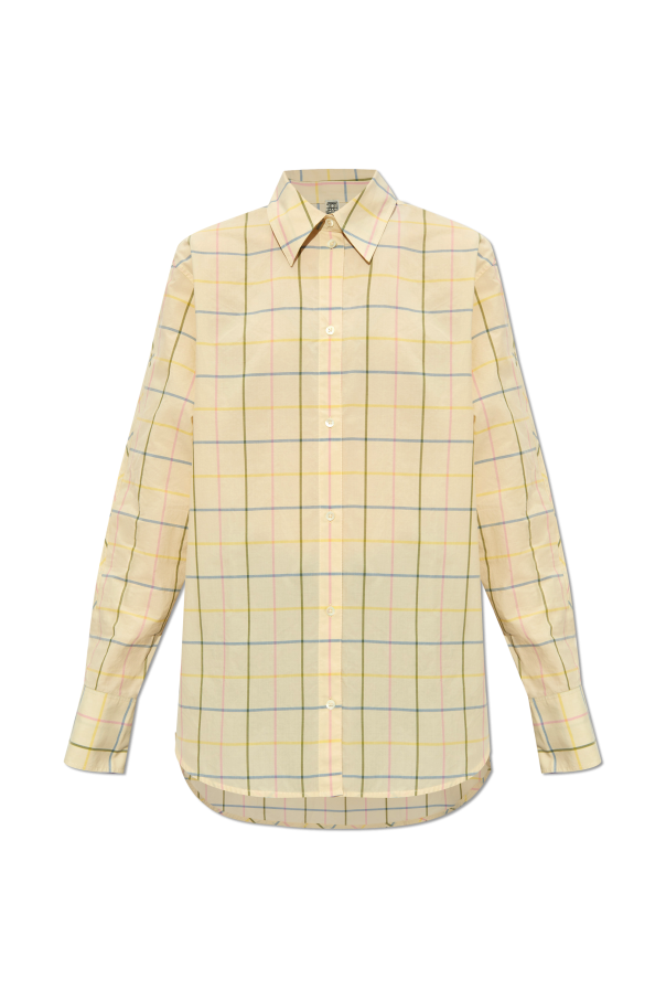 TOTEME Plaid Pattern Shirt