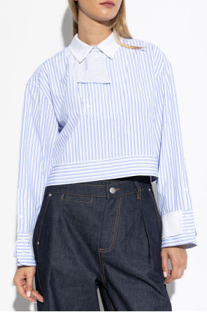 Munthe Shirt with stripe pattern