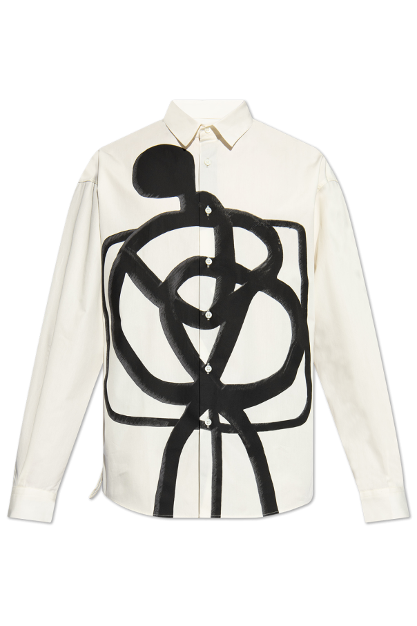 Jacquemus Shirt with 'Simon' print pattern