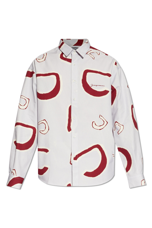 ‘Simon’ patterned shirt od Jacquemus